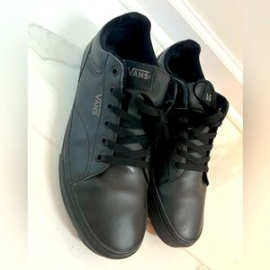 Leather Vans size 12